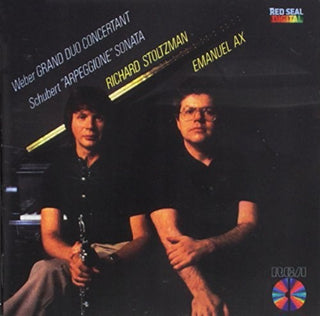 the album cover for Weber / Ax / Stoltzman - Grand Duo Concertant