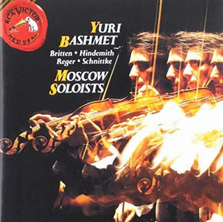 the album cover for Britten / Hindemith / Bashmet - Britten & Reger
