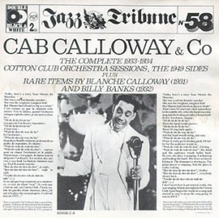 the album cover for Unknown Artist - Cab Calloway & Co