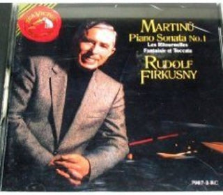 the album cover for Martinu / Firkusny - Piano Sonata No 1