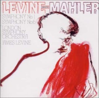 the album cover for Mahler / Lso / Levine, James - Syms No 1 & 6