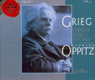 the album cover for Grieg / Gerhard Oppitz - Complete Works for Piano