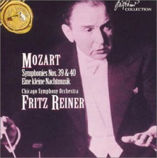 the album cover for Mozart / Chicago Sym Orch / - Syms No 39 & 40