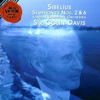 the album cover for Sibelius / Davis / Lso - Syms No 2 & 6