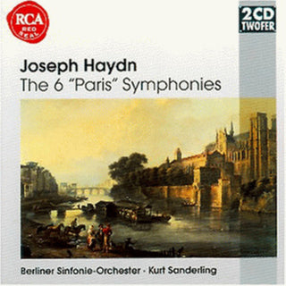 the album cover for Haydn / Sanderling / Berlin Sym Orch - 6 Paris Syms