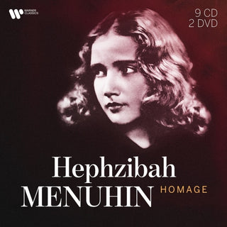 the album cover for Hepzibah Menuhin - Homage