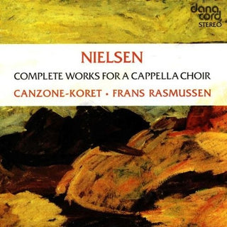 the album cover for Frans Rasmussen - Complete Works for a Capella Choir