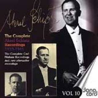 the album cover for Schiotz / Nielsen / Moore / Royal Danish / Felumb - Complete Aksel Schiotz Recordings 10