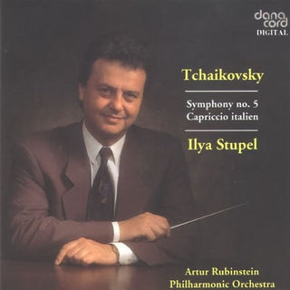 the album cover for Tchaikovsky / Rubinstein / Stupel - Symphony No 5