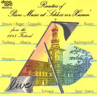 the album cover for Various Artists - Rarities of Piano Music 1993 / Various