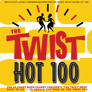 the album cover for Twist Hot 100 25th January 1962 / Various - Twist Hot 100 25th January 1962 (Various Artists)