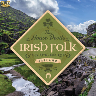 the album cover for Davis / House Devils - Irish Folk