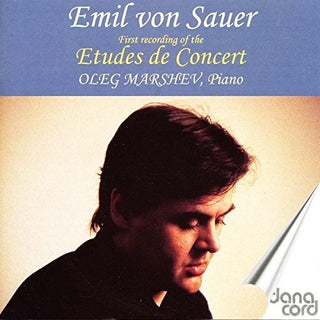 the album cover for Emil Sauer  Von / Marchev - Etudes De Concert