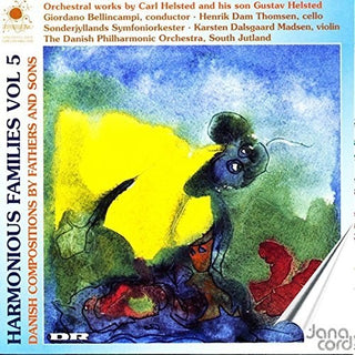 the album cover for Giordano Bellincampi - Harmonious Families 5
