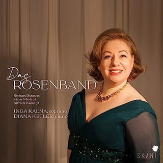 the album cover for Inga Kalna  / Ketler,Diana - Das Rosenband