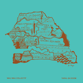 the album cover for Wau Wau Collectif - Yaral Sa Doom
