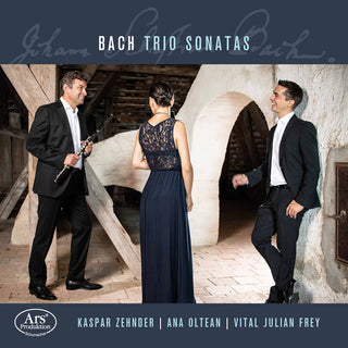 the album cover for J Bach .S. / Oltean / Zehnder - Trio Sonatas