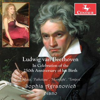 the album cover for Beethoven / Agranovich - Celebration of the 250th