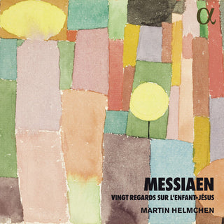 the album cover for Messiaen / Helmchen - Vingt Regards Sur L'enfant-Jesus