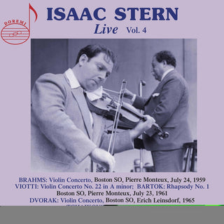 the album cover for Isaac Stern Live 4 / Various (2pk) - Isaac Stern Live 4
