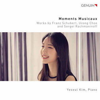 the album cover for Choe / Yeseul Kim - Moments Musicaux