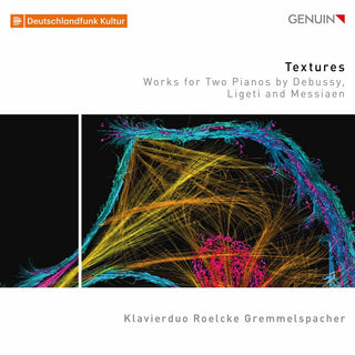 the album cover for Debussy / Klavierduo Roelcke Gremmelspacher - Textures