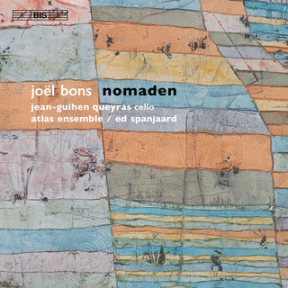 the album cover for Bons / Queyras / Atlas Ensemble - Nomaden