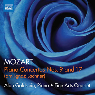 the album cover for Mozart / Goldstein / Bickard - Piano Concertos 9 & 17