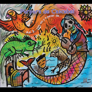 the album cover for Purpura De Cascabel / Various - Purpura de Cascabel