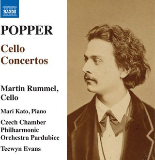 the album cover for Popper / Rummel - Cello Concertos 1-4