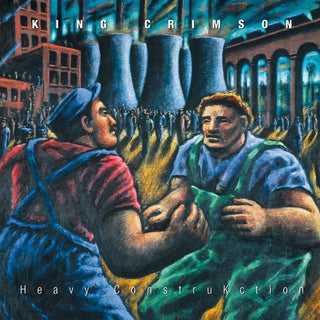 the album cover for King Crimson - Heavy Construkction