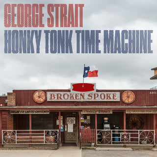the album cover for George Strait - Honky Tonk Time Machine
