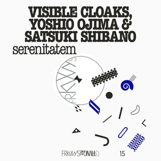 the album cover for Visible Cloaks Yoshio Ojima & Satsuki Shibano - Frkwys Vol. 15: Serenitatem