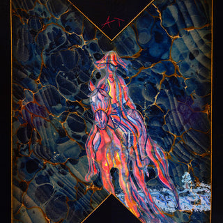 the album cover for Avey Tare - Cows On Hourglass Pond