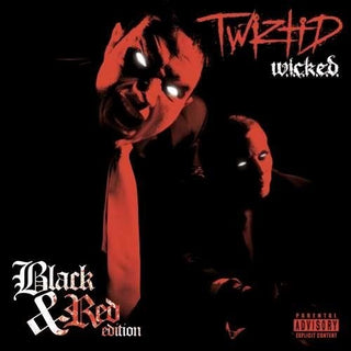 the album cover for Twiztid - W.I.C.K.E.D. (10Th Anniversary Black And Red Edition)