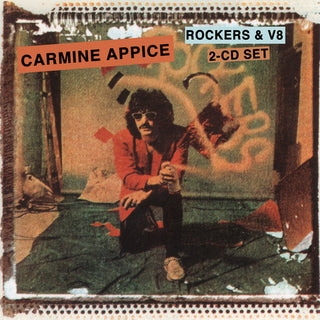 the album cover for Carmine Appice - Rockers & V8