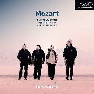 the album cover for Mozart / Engegard Quartet - String Quartets