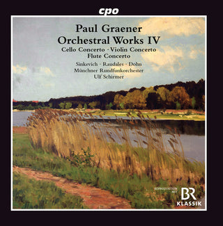 the album cover for Graener / Raudales - Orchestral Works 4