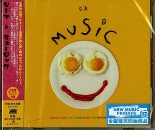the album cover for Sia - Music – Songs From And Inspired By The Motion Picture [Import]