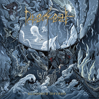 the album cover for Diesear - Bloodred Inferno