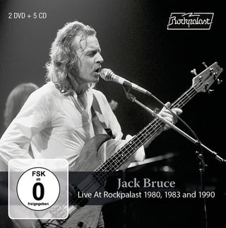 the album cover for Jack Bruce - Live At Rockpalast 1980, 1983 And 1990