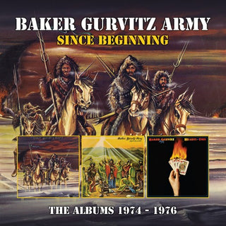 the album cover for The Baker Gurvitz Army - Since Beginning: Albums 1974-1976