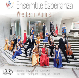 the album cover for Barber / Ensemble Esperanza - Western Moods