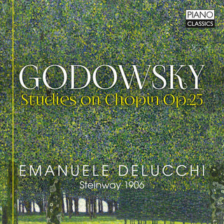 the album cover for Emanuele Delucchi - Studies on Chopin 25