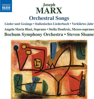 the album cover for Marx / Bochum Symphony Orchestra / Doufexis - Orchestral Songs