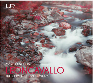 the album cover for Leoncavallo / Sollini - Complete Piano Works