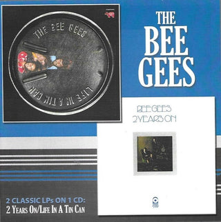 the album cover for Bee Gees - Two Years On / Life In A Tin Can