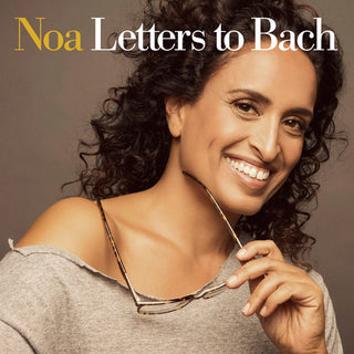 the album cover for Bach / Noa - Letters to Bach