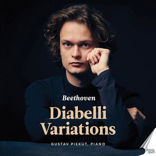 the album cover for Gustav Piekut - Goldberg Variations