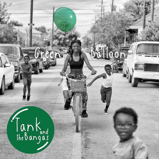the album cover for Tank and The Bangas - Green Balloon